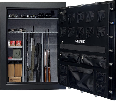 MERIK ASTRO Heavy-Duty Burglar and Fire Resistant Utility Safe - 30"h x 22"w x 20"d